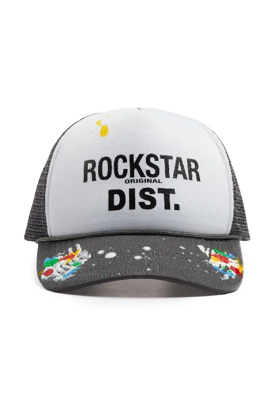 Good Side Only White/Dark Grey Trucker Hat