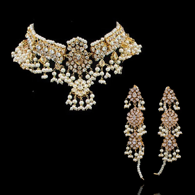 Rabiah Choker & Earrings Set