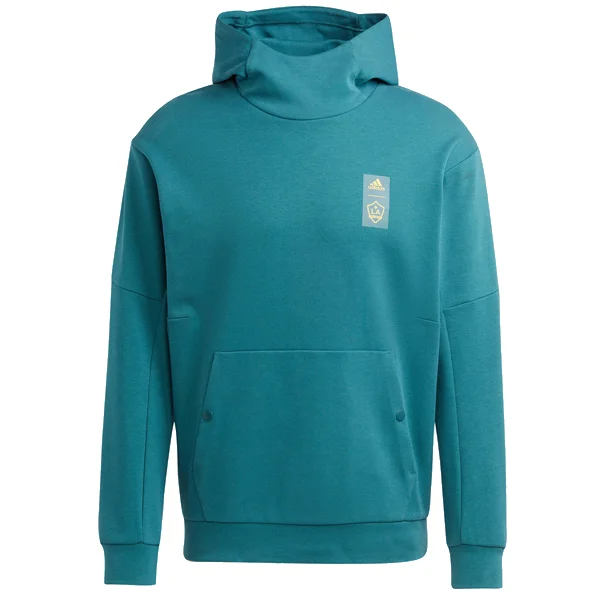 adidas LA Galaxy Travel Hoodie 22/23 (Green/Yellow)