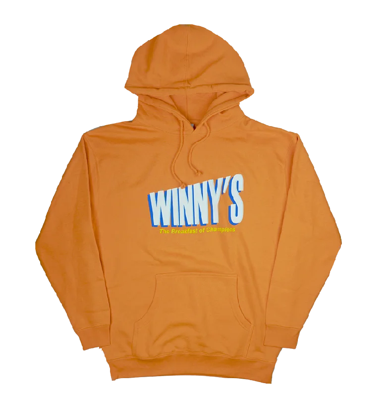 BRADLEY MARTIN WINNYS HOODIE ORANGE - RAW-20-21551