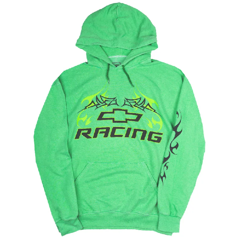 CHEVY RACING HOODIE GREEN - CHEVY0002