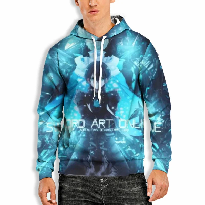 3D PRINT HOODIE WITH ANIME SERIES Print