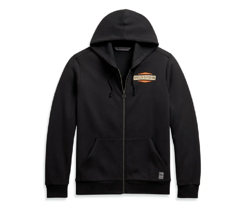 Harley-Davidson® Men's Classic Logo Slim Fit Hoodie - 98637-20VM