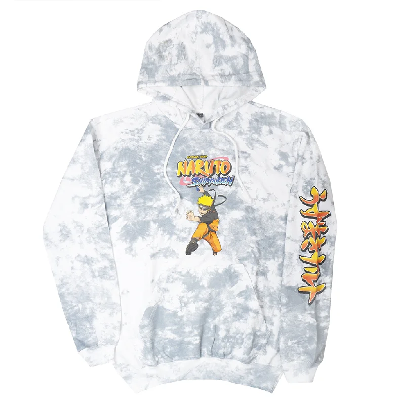 NARUTO LICENSED HOODIE LT BLUE - NSAH3389