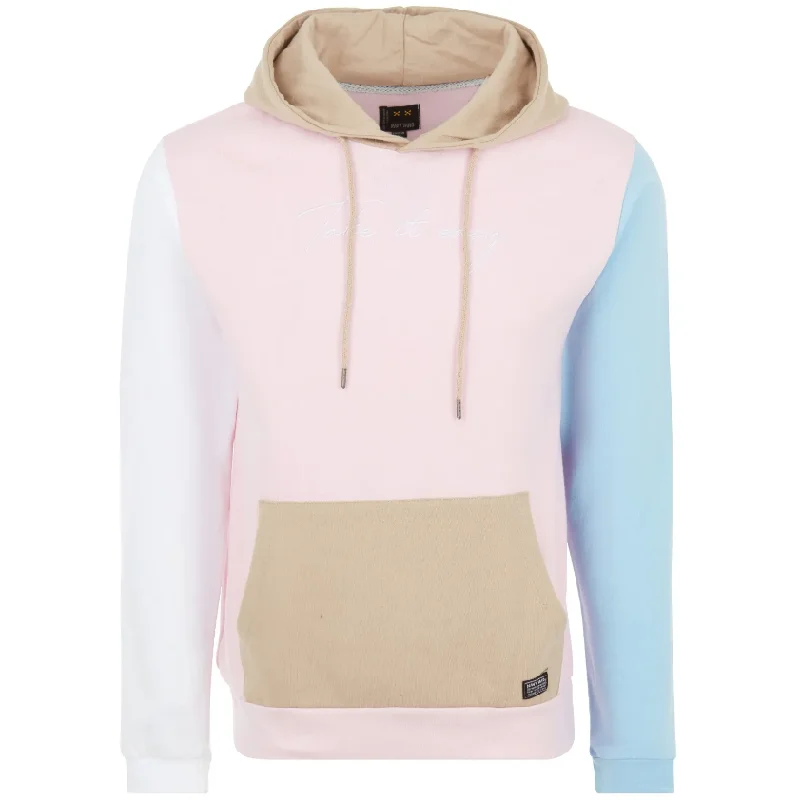 NAVY YARD HOODIE TAKE IT EASY PINK NFKT-2088