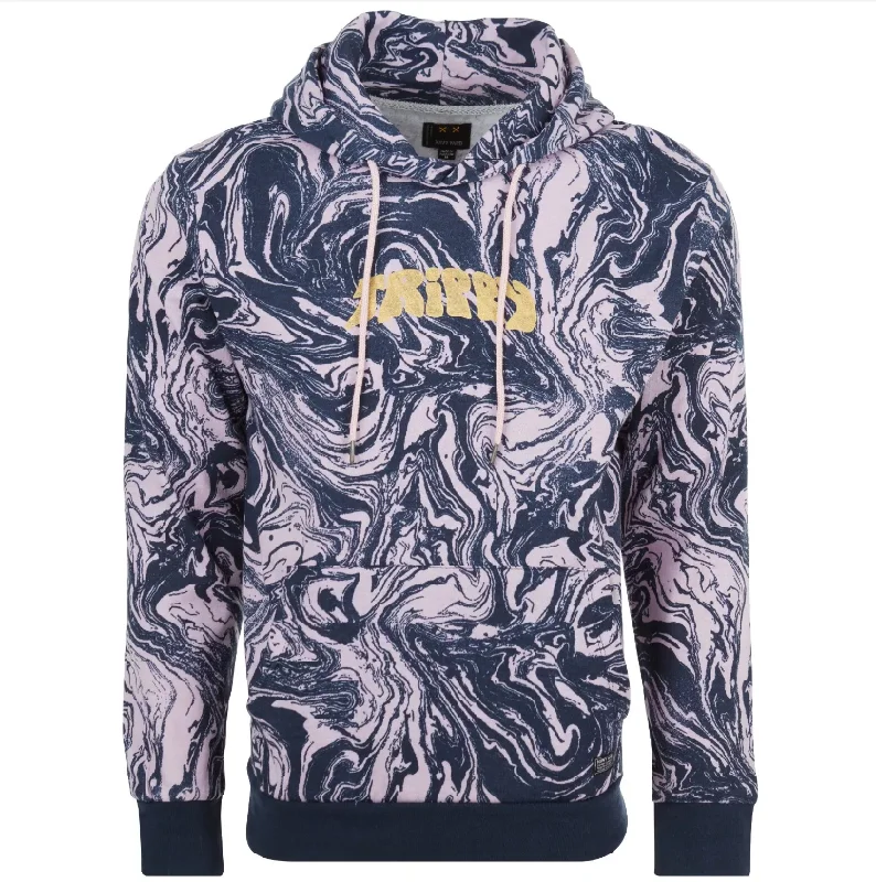 NAVY YARD HOODIE TRIPPY MAUVE NFKT-2207