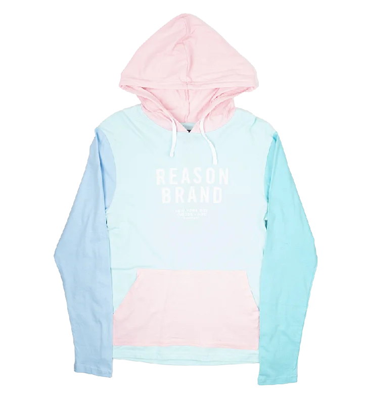 REASON THING L/S HOODIE PINK - RJ-35