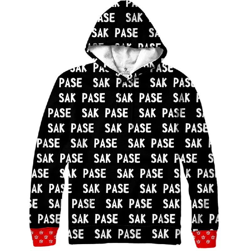 RED TMMG LUXURY SAK PASE HOODIE