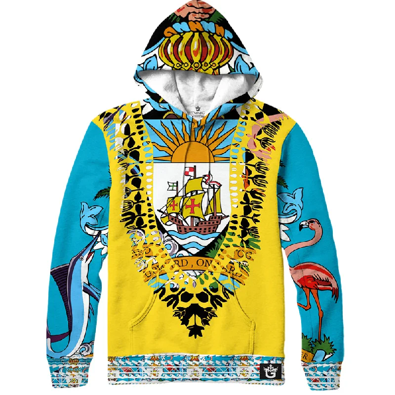 TMMG LUXURY INSPIRED BAHAMAS FLAG DASHIKI HOODIE