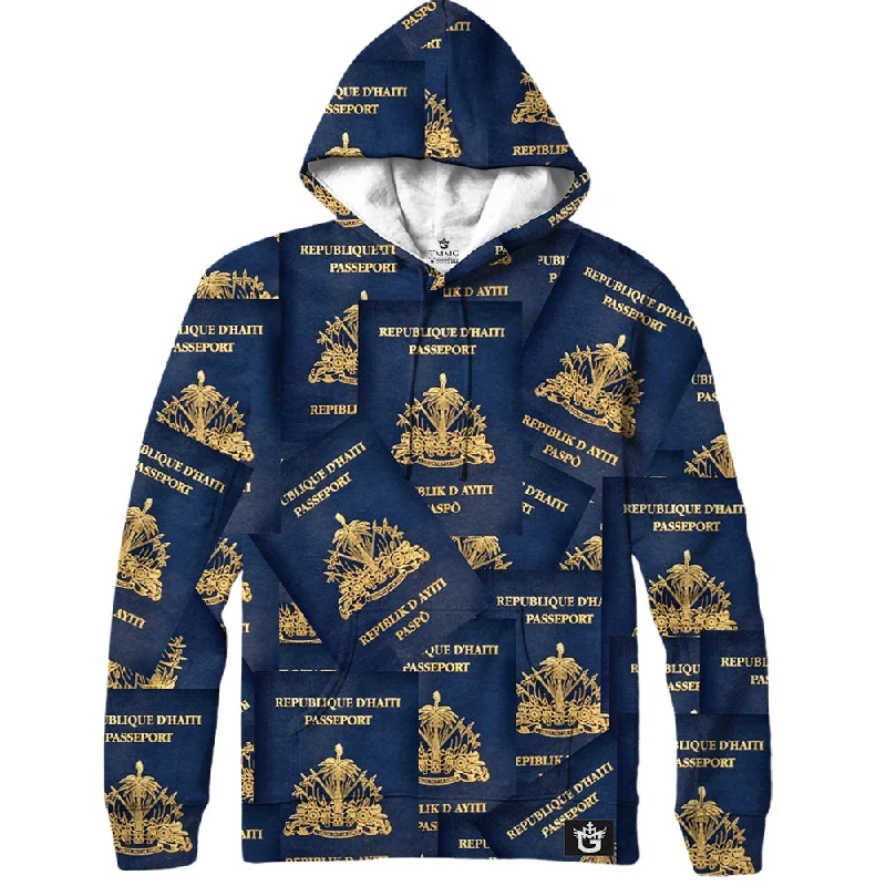 TMMG Luxury Caribbean Haitian Passport Hoodie