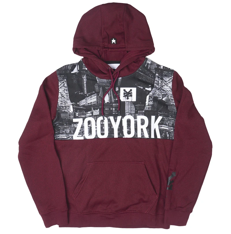 ZOO YORK LOGO HOODIE CORDOVAN HTR - ZY31H106