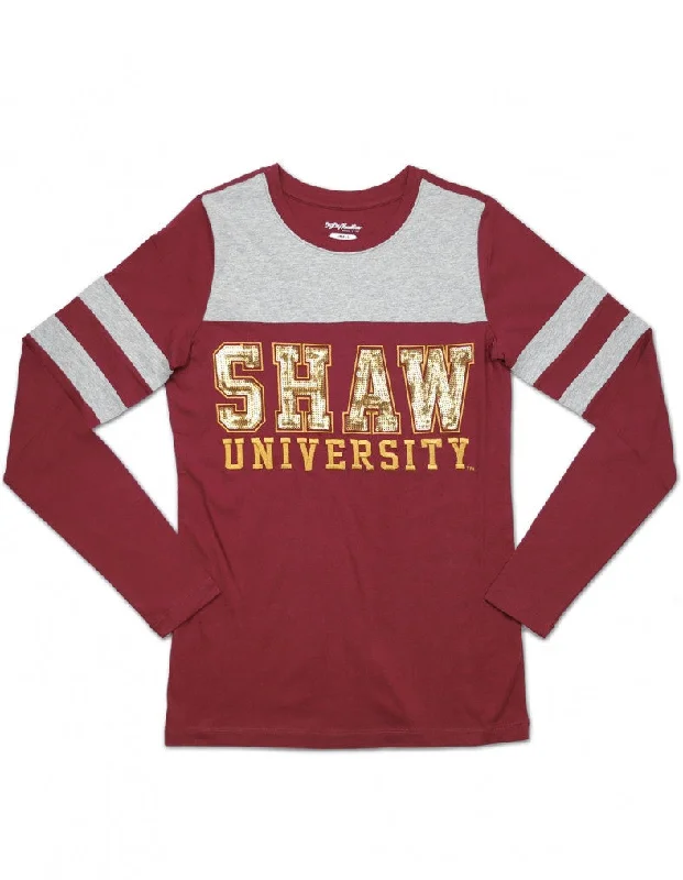 Shaw Women's Varsity Long Sleeve Tee