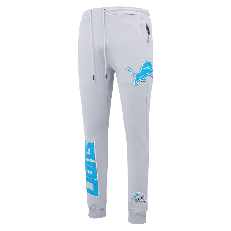 NFL DETROIT LIONS LOGO MEN'S JOGGER (GRAY)