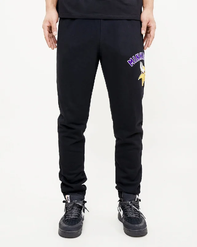 NFL MINNESOTA VIKINGS CLASSIC MEN'S SWEATPANT (BLACK)