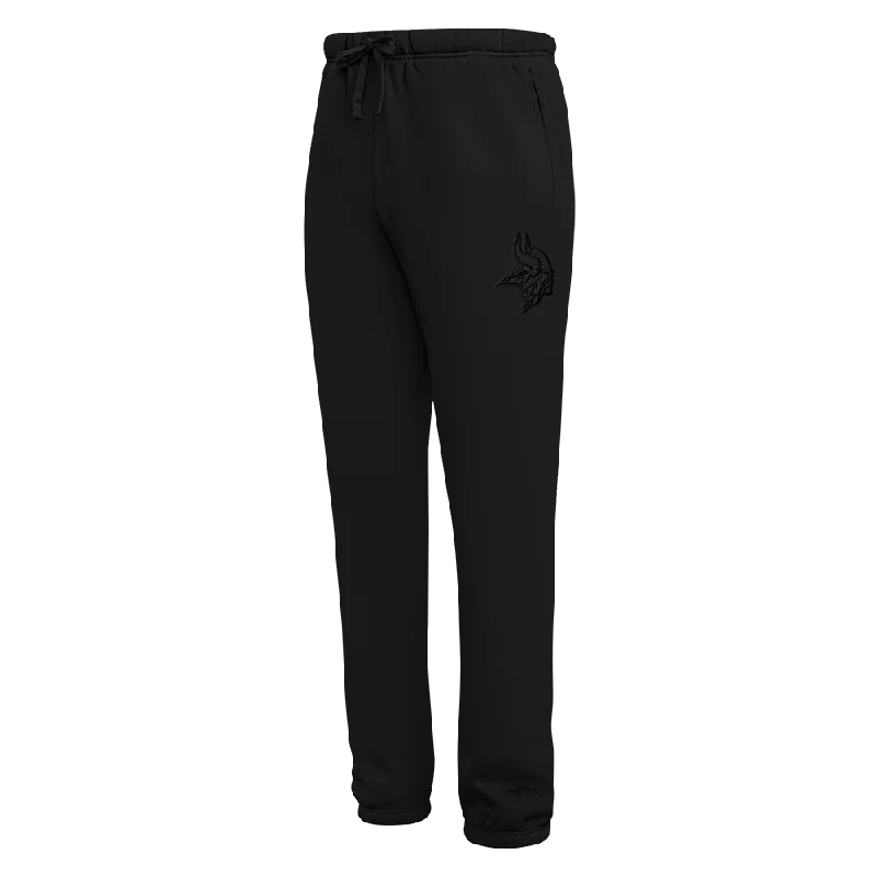 NFL MINNESOTA VIKINGS NEUTRAL MEN'S SWEATPANT (BLACK)