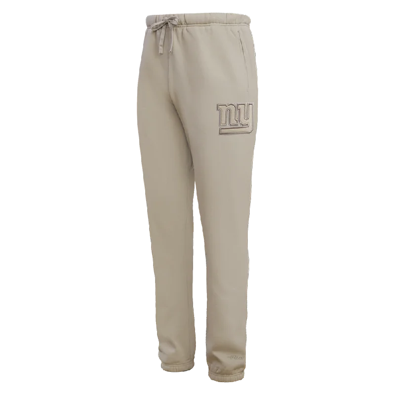 NFL NEW YORK GIANTS NEUTRAL FLC SWEATPANT (TAUPE)