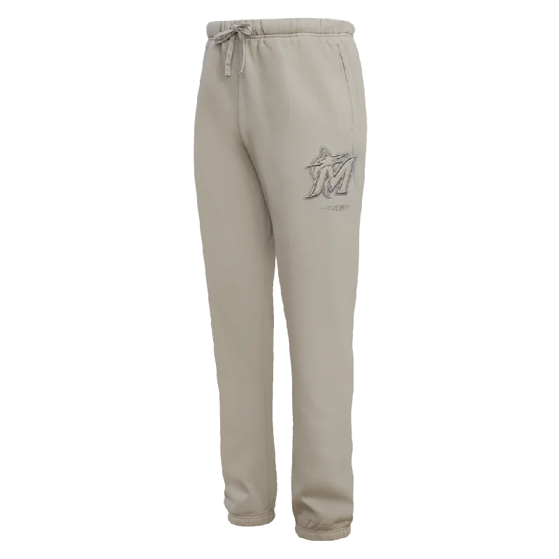 MLB MIAMI MARLINS NEUTRAL MEN'S SWEATPANT (TAUPE)