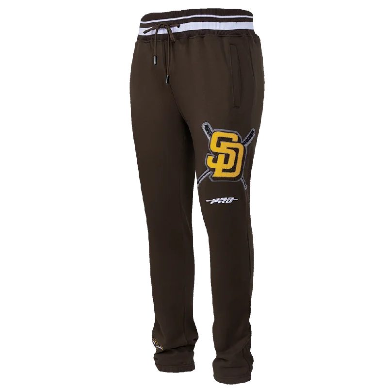 MLB SAN DIEGO PADRES MASHUP MEN'S RIB SWEATPANT (BROWN)