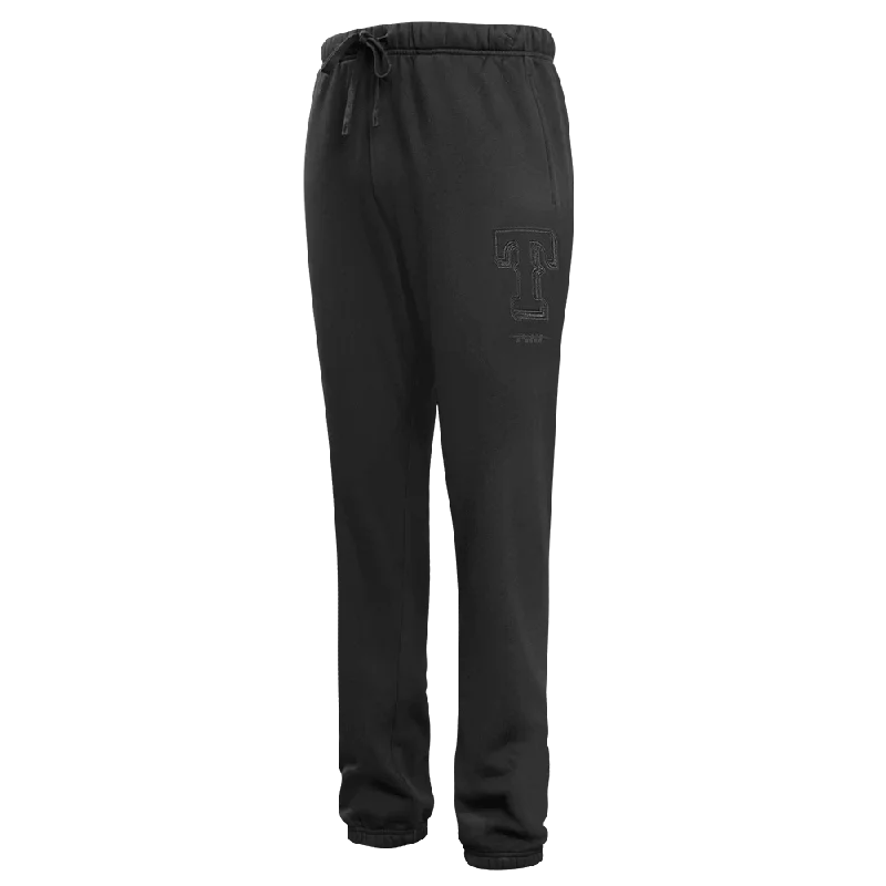 MLB TEXAS RANGERS NEUTRAL MEN'S SWEATPANT (BLACK)