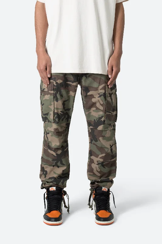 Vintage Cargo Pants - Camo