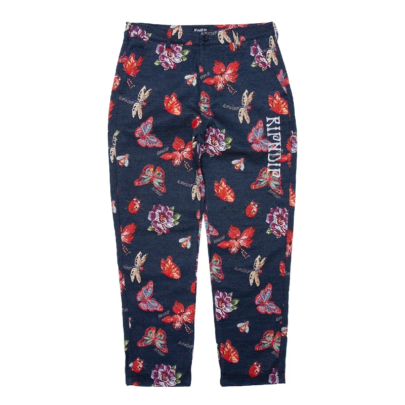 Monarch Butterfly Pants (Black)