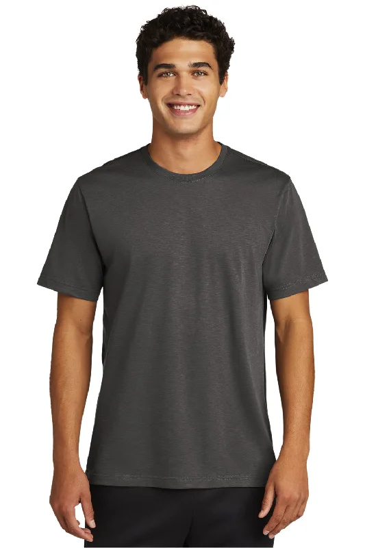 Sport-Tek Mens Strive Moisture Wicking Short Sleeve Crewneck T-Shirt - Graphite Grey