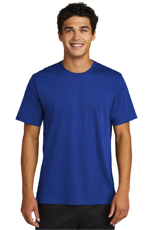 Sport-Tek Mens Strive Moisture Wicking Short Sleeve Crewneck T-Shirt - True Royal Blue