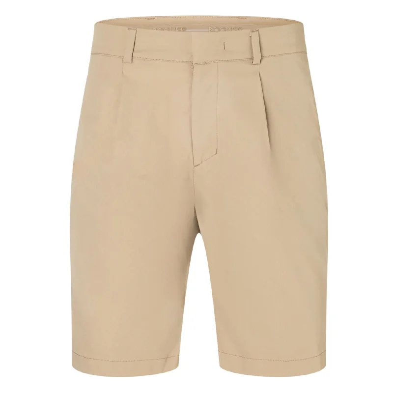 Loyd Pleated Tech Shorts Dune - SS24